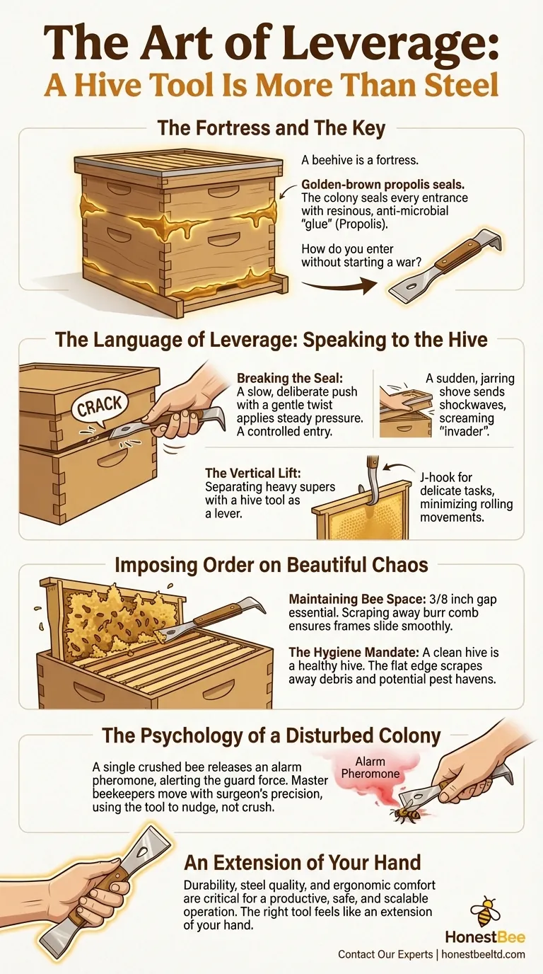 The Art of Leverage: A Hive Tool Is More Than Steel Visual Guide