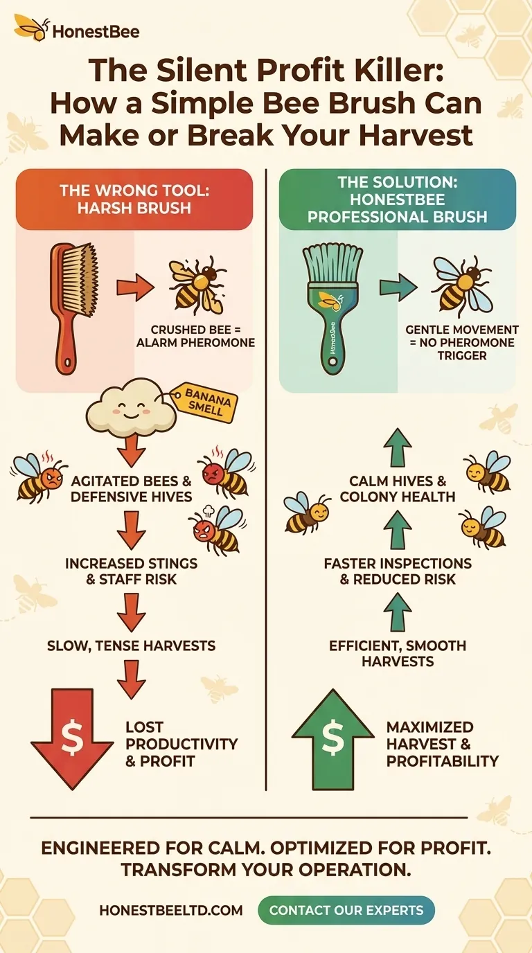 The Silent Profit Killer: Why a Simple Bee Brush Can Make or Break Your Harvest Visual Guide