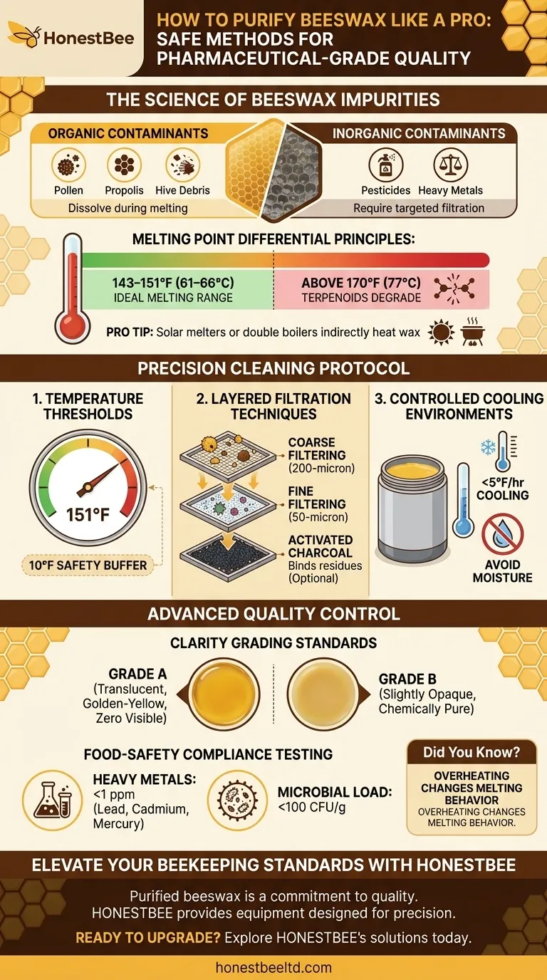 How to Purify Beeswax Like a Pro: Safe Methods for Pharmaceutical-Grade Quality Visual Guide