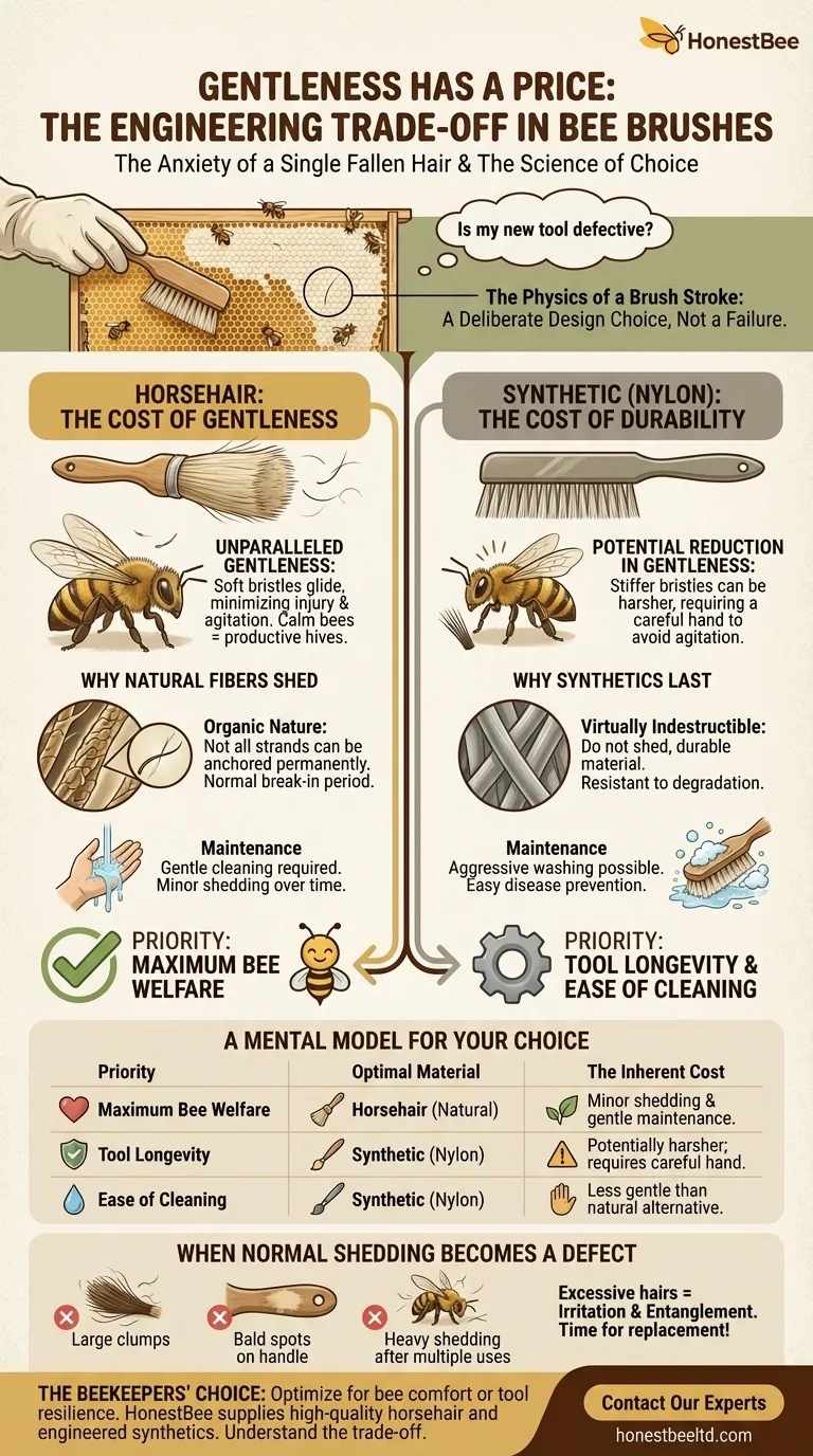 У мягкости есть цена: инженерный компромисс в щетках для пчел Визуальное руководство