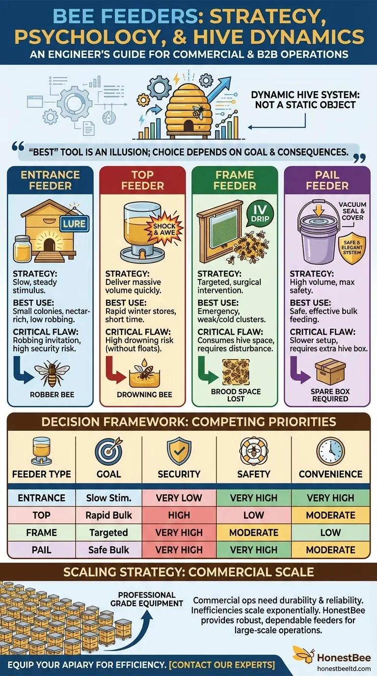 Ein Leitfaden für Bienenfuttertröge: Strategie, Psychologie und Schwarmdynamik Visuelle Anleitung