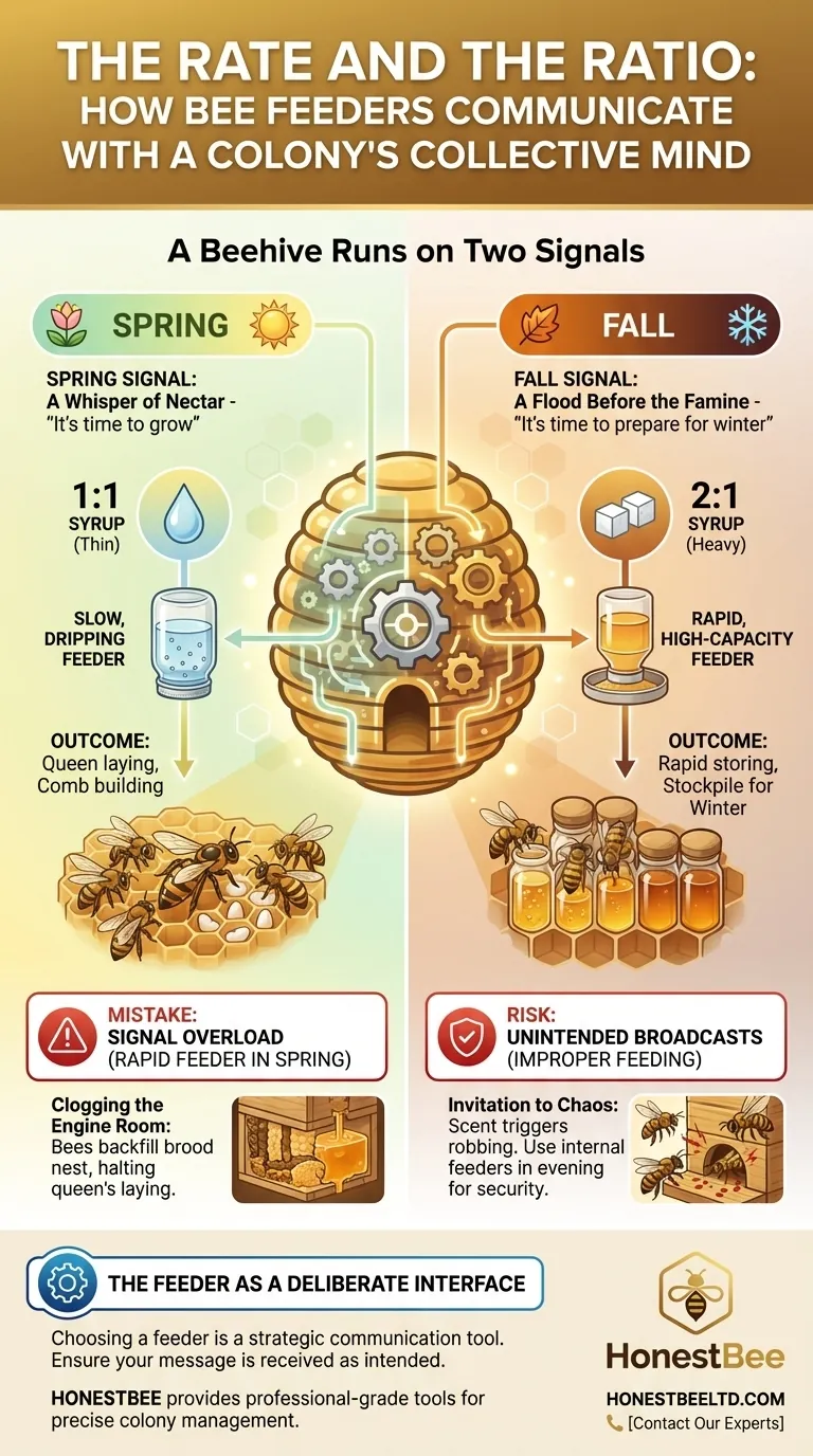 Il Rapporto e il Tasso: Come i Mangiatoia per Api Comunicano con la Mente Collettiva di una Colonia Guida Visiva