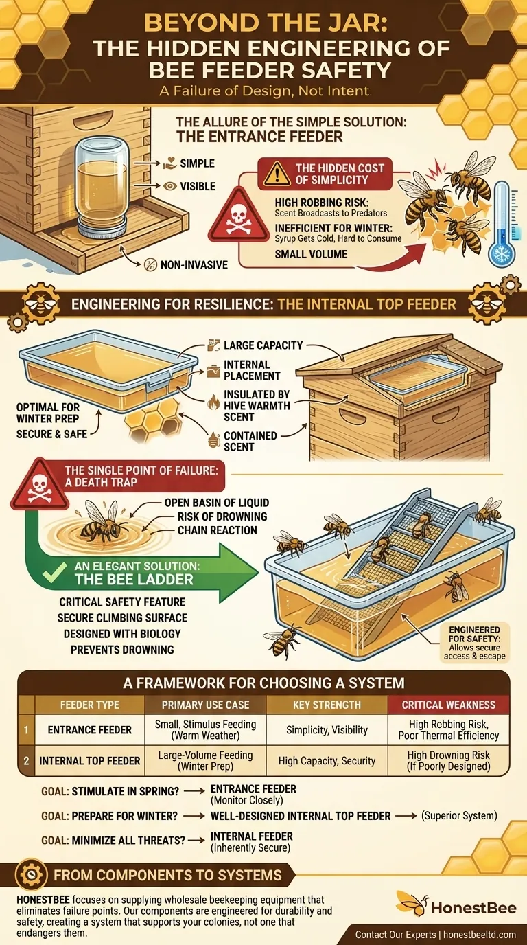 Beyond the Jar: The Hidden Engineering of Bee Feeder Safety Visual Guide