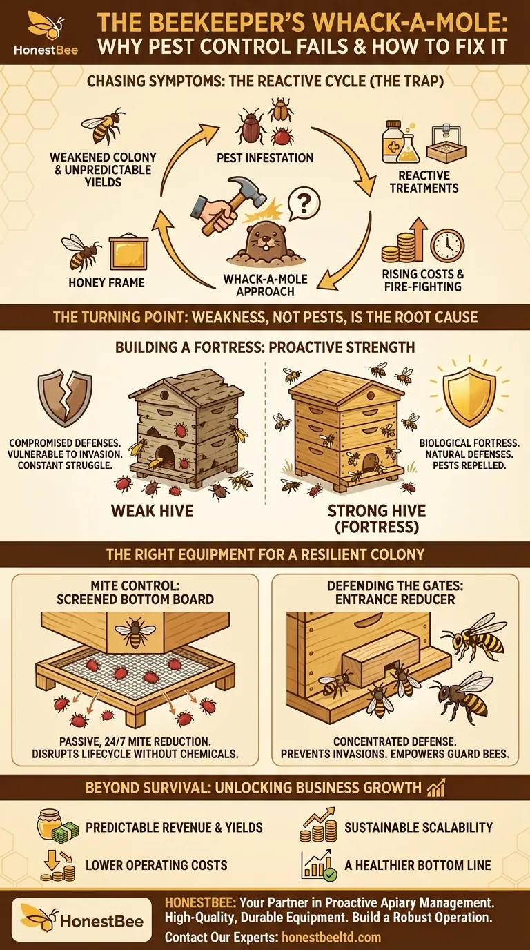 The Beekeeper's Whack-A-Mole: Why Your Pest Control Fails and How to Fix It for Good Visual Guide