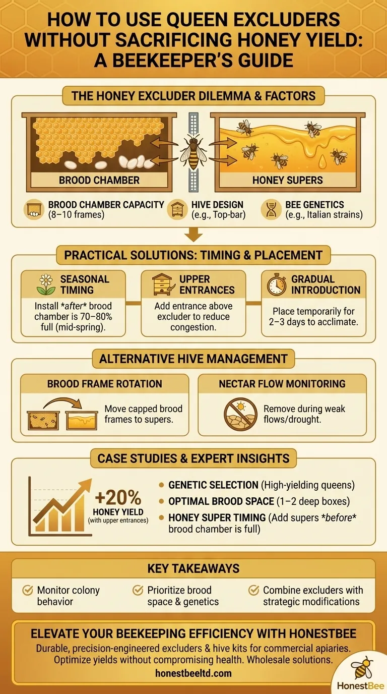 How to Use Queen Excluders Without Sacrificing Honey Yield: A Beekeeper’s Guide Visual Guide