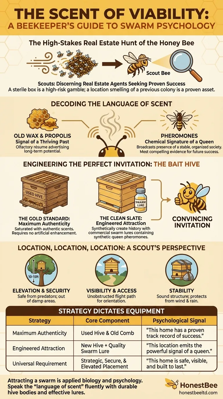 The Scent of Viability: A Beekeeper's Guide to Swarm Psychology Visual Guide
