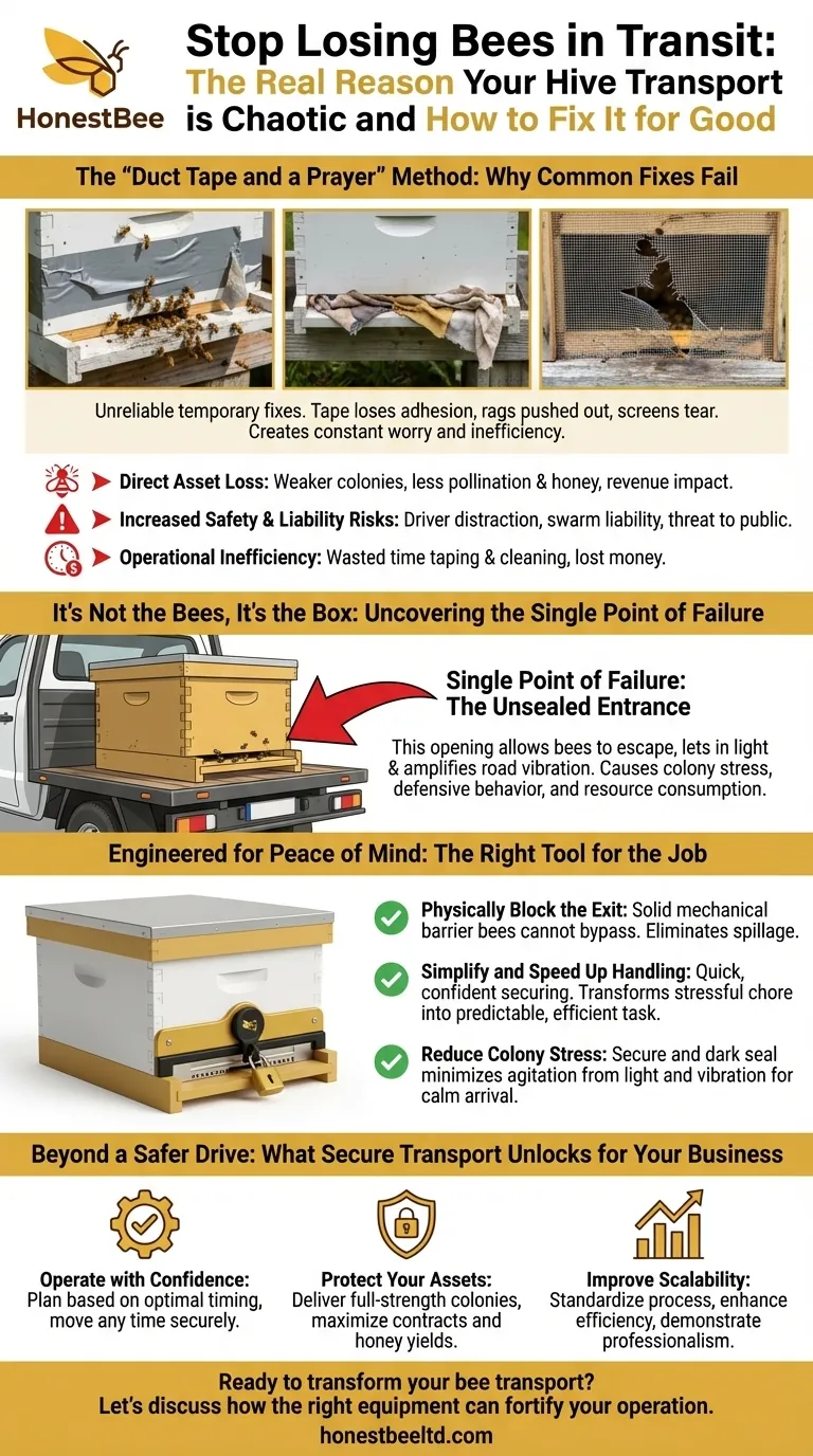 Stop Losing Bees in Transit: The Real Reason Your Hive Transport is Chaotic and How to Fix It for Good Visual Guide