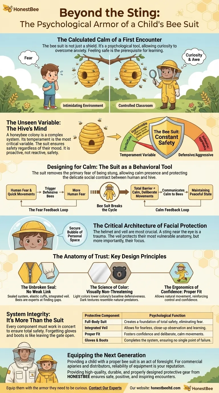 Beyond the Sting: The Psychological Armor of a Child's Bee Suit Visual Guide
