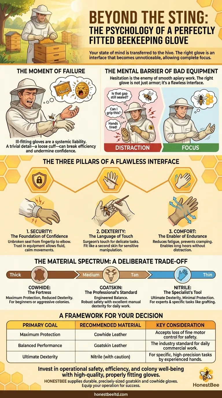 Au-delà de la piqûre : La psychologie d'un gant d'apiculteur parfaitement ajusté Guide Visuel