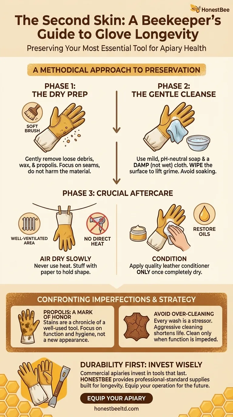 The Second Skin: A Beekeeper's Guide to Glove Longevity and Apiary Health Visual Guide