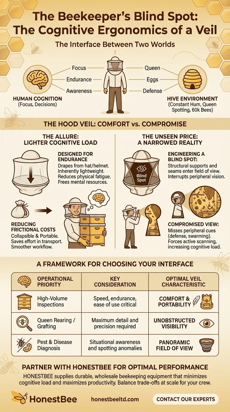 Le point aveugle de l'apiculteur : l'ergonomie cognitive d'un voile Guide Visuel