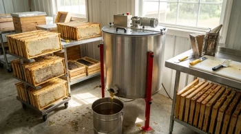 Der Flaschenhals im Bienenstock: Wie die Physik des Honigschleuders das Ausmaß der Imkerei bestimmt