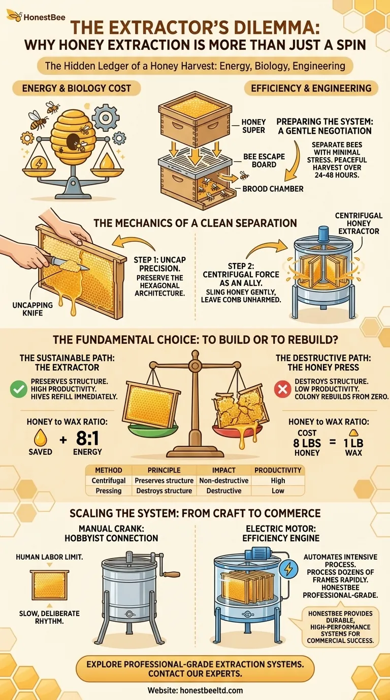 The Extractor's Dilemma: Why Honey Extraction is More Than Just a Spin Visual Guide