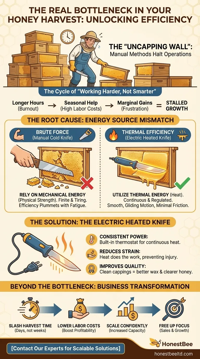 The Real Bottleneck in Your Honey Harvest: Why Your Uncapping Tool is Costing You More Than You Think Visual Guide