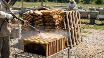 Beyond the Scraper: Why Your Frame Cleaning Method Might Be Harming Your Apiary