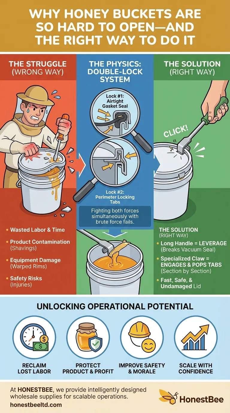 Why Honey Buckets Are So Hard to Open—And the Right Way to Do It Visual Guide