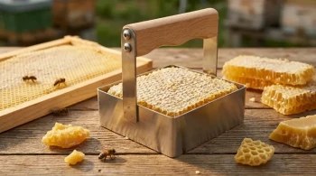 Eine Architektur der Reinheit: Die unsichtbaren Zwänge von Schnittwabenhonig