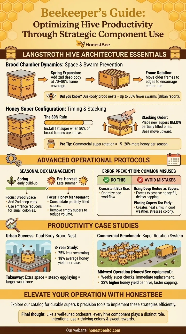 How Beekeepers Can Optimize Hive Productivity Through Strategic Component Use Visual Guide