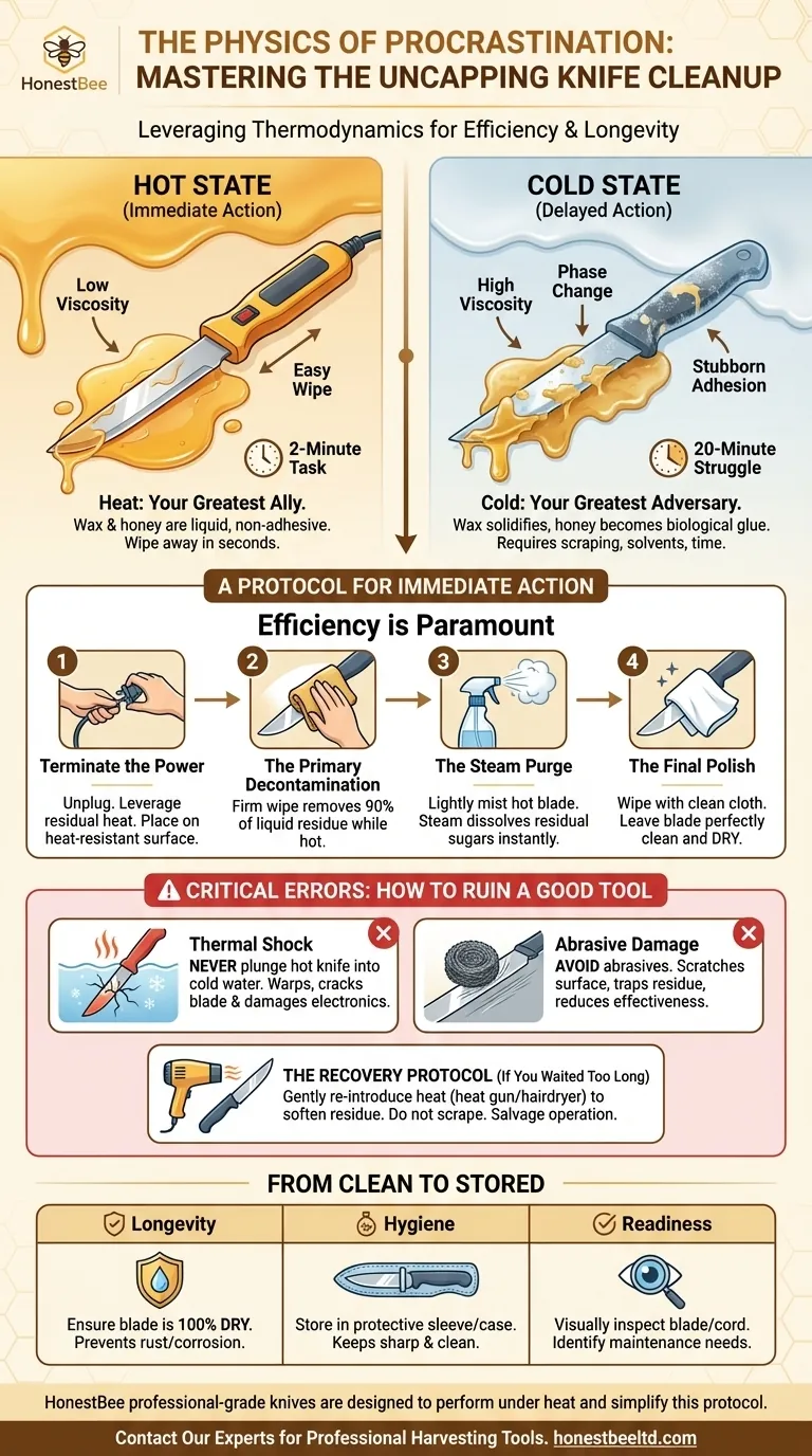 The Physics of Procrastination: Mastering the Uncapping Knife Cleanup Visual Guide