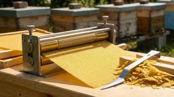 The Geometry of Trust: How a Wax Roller's Precision Shapes a Hive's Future