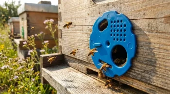 More Than a Door: The Beehive Entrance Disc as a System Controller