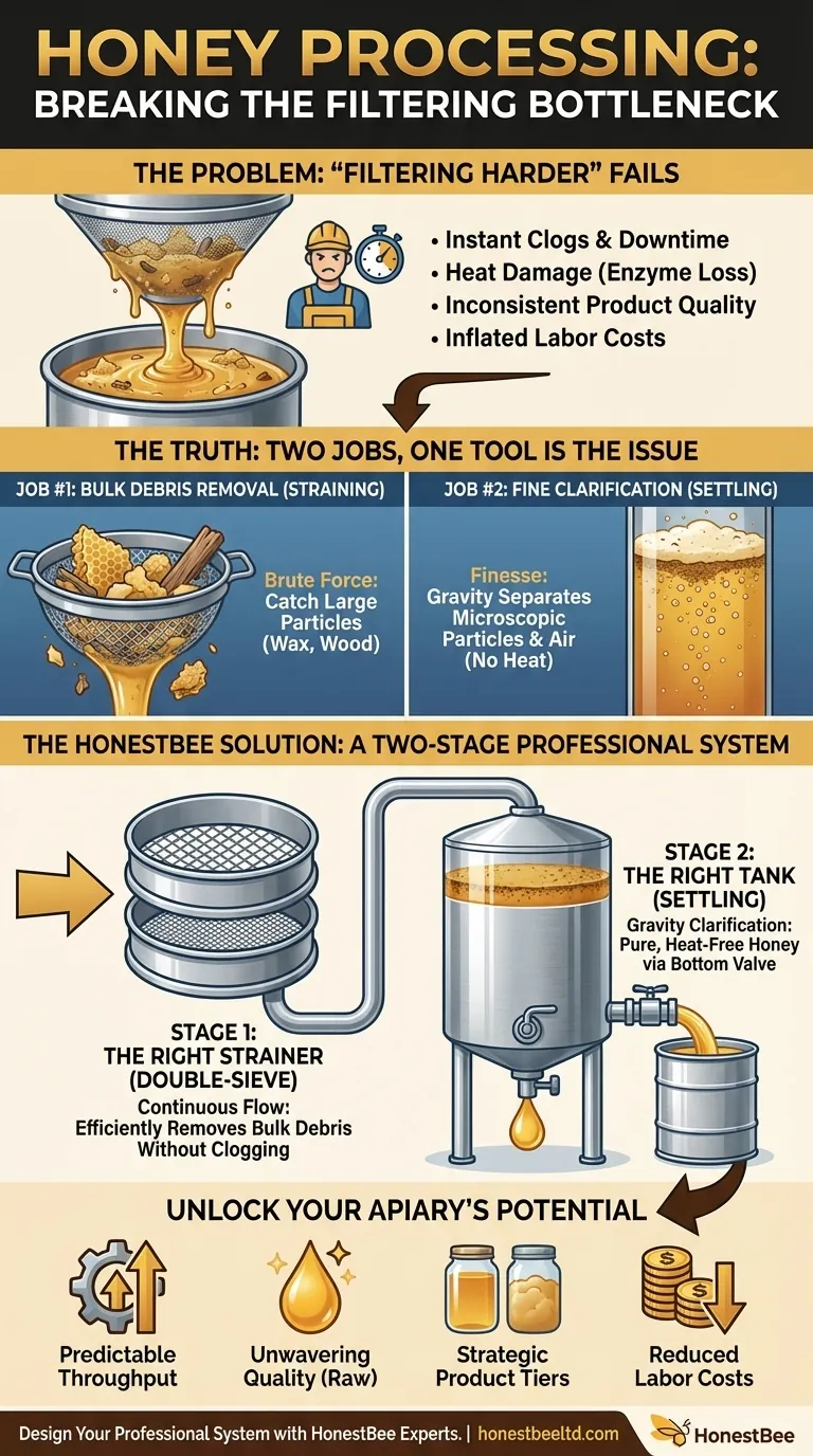 The Quality vs. Scale Dilemma: Why Your Honey Filtering Process Is Broken (And How to Fix It for Good) Visual Guide