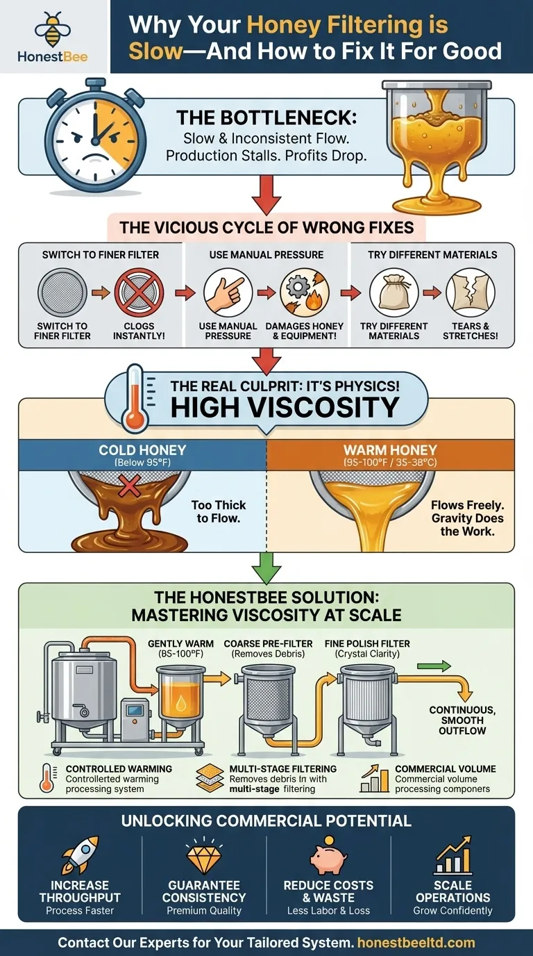 Why Your Honey Filtering is Slow and Inconsistent—And How to Fix It for Good Visual Guide