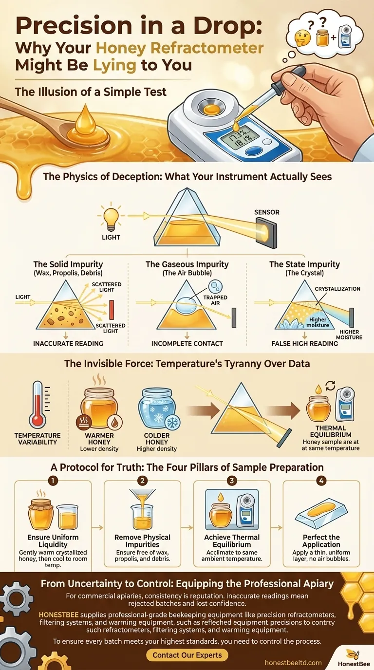 Precision in a Drop: Why Your Honey Refractometer Might Be Lying to You Visual Guide