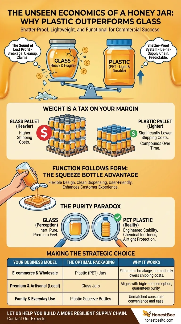 The Unseen Economics of a Honey Jar: Why Plastic Outperforms Glass Visual Guide