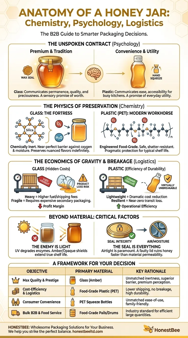 Anatomía de un Tarro de Miel: Una Historia de Química, Psicología y Logística Guía Visual