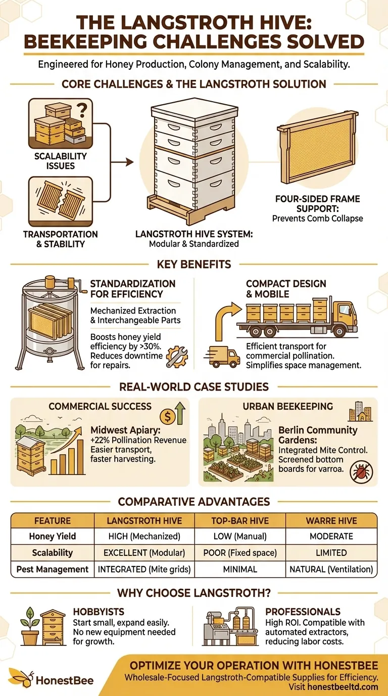 How the Langstroth Hive Solves Beekeeping Challenges for Hobbyists and Professionals Визуальное руководство