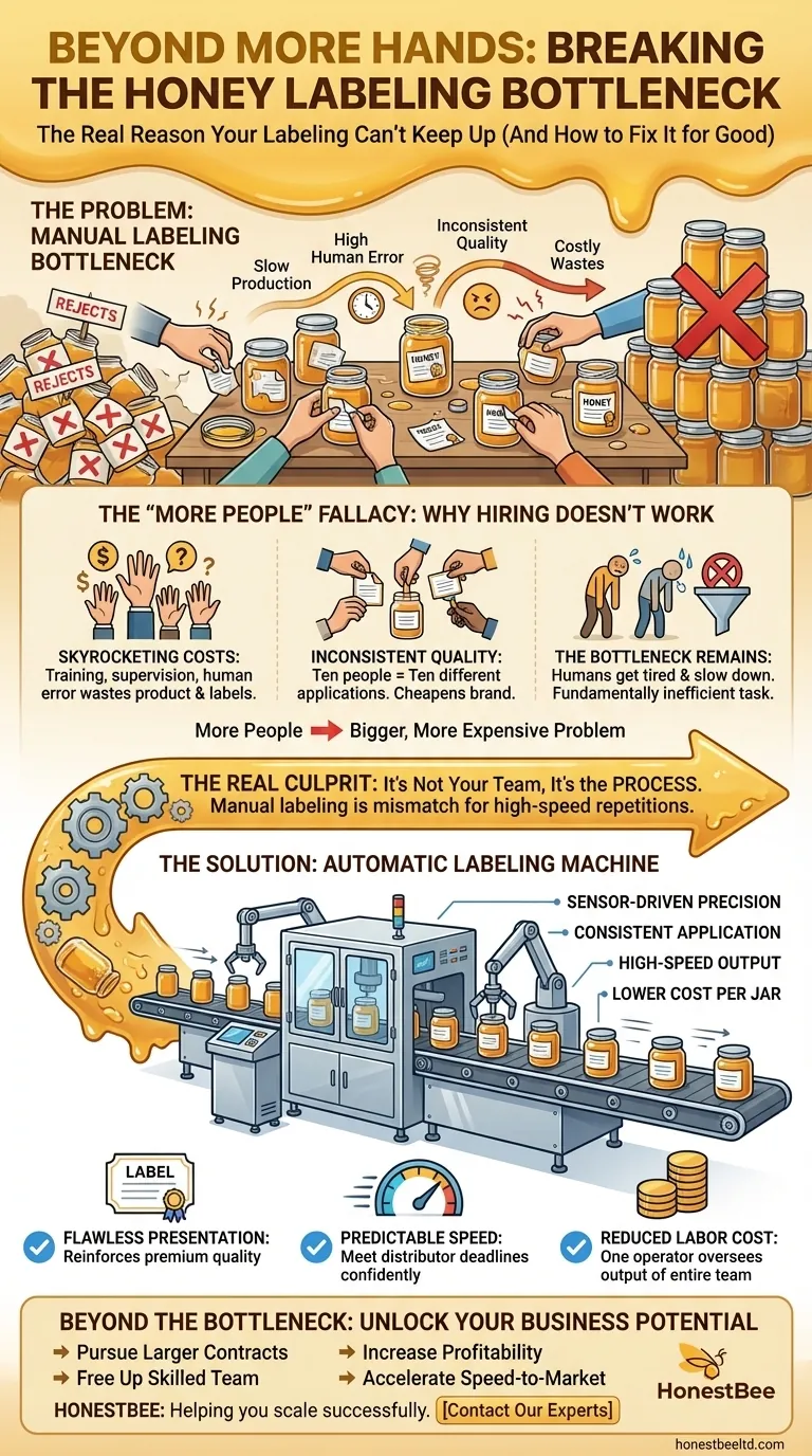 Beyond More Hands: The Real Reason Your Honey Labeling Can't Keep Up (And How to Fix It for Good) Visual Guide