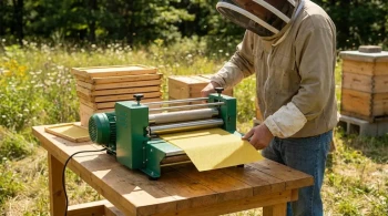 Tired of Damaged Foundation? Why On-Site Embossing is Your Apiary's Game-Changer