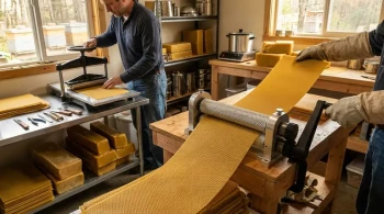 The Embossing Dilemma: Scaling Beeswax Foundation from Craft to Commerce