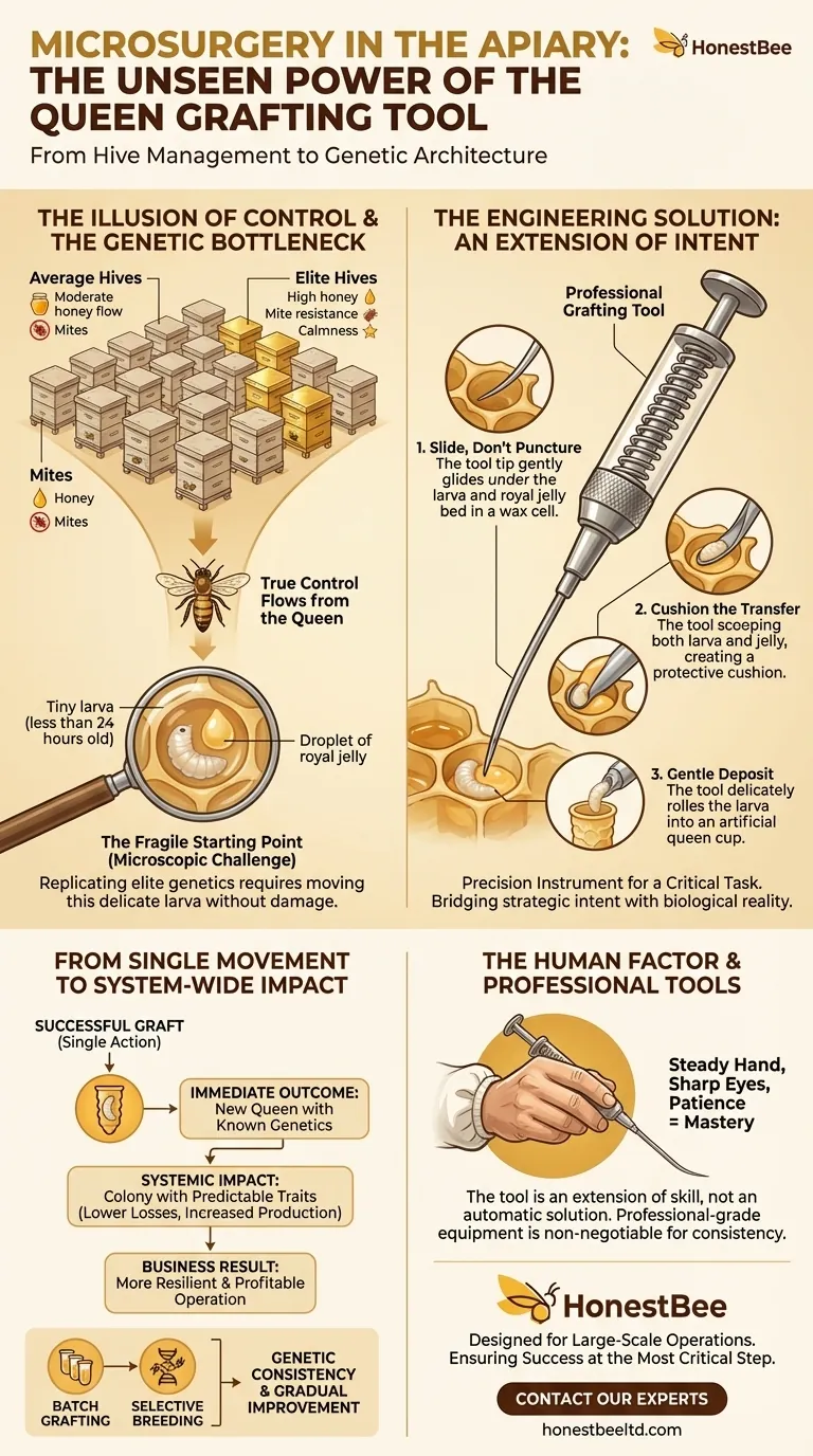 Microsurgery in the Apiary: The Unseen Power of the Queen Grafting Tool Visual Guide