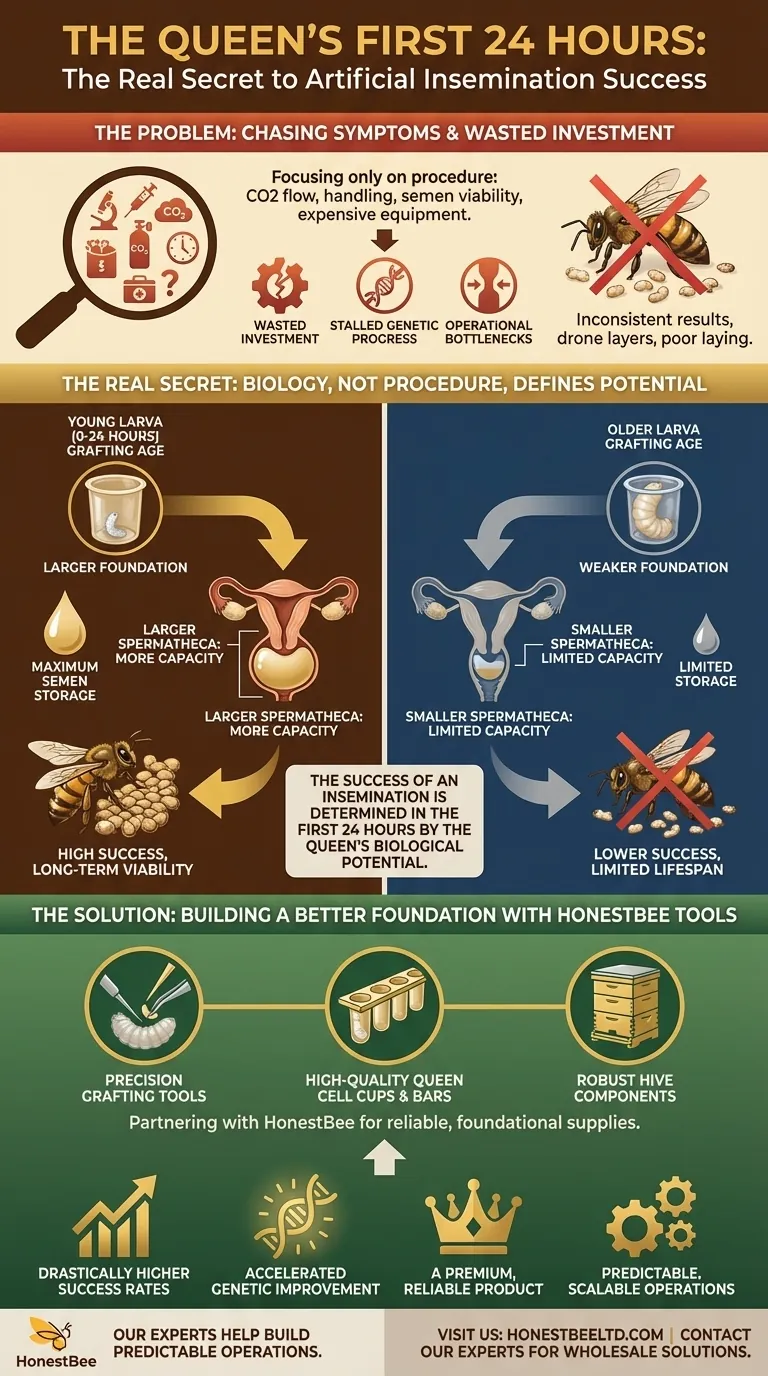 The Queen's First 24 Hours: The Real Secret to Artificial Insemination Success Visual Guide