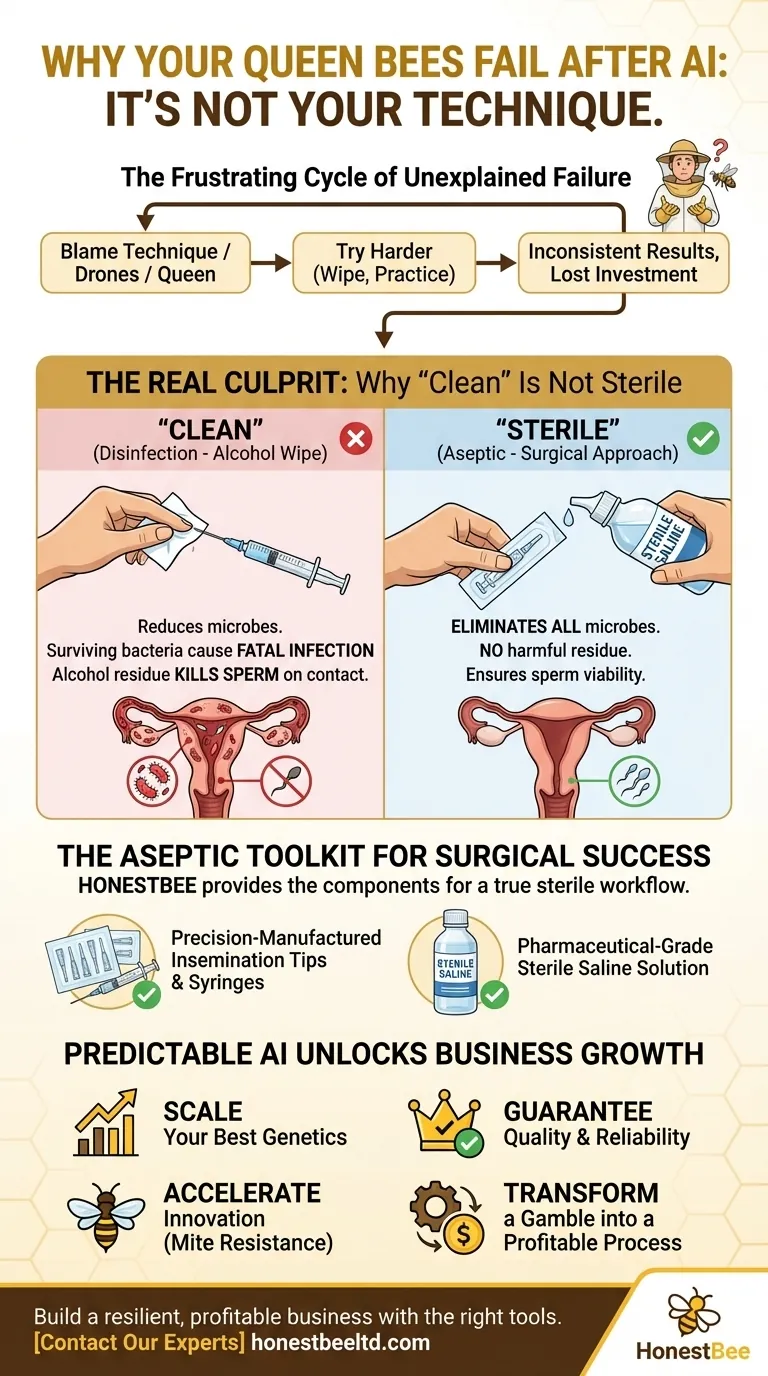 Why Your Queen Bees Are Dying After Artificial Insemination—And It’s Not Your Technique Visual Guide