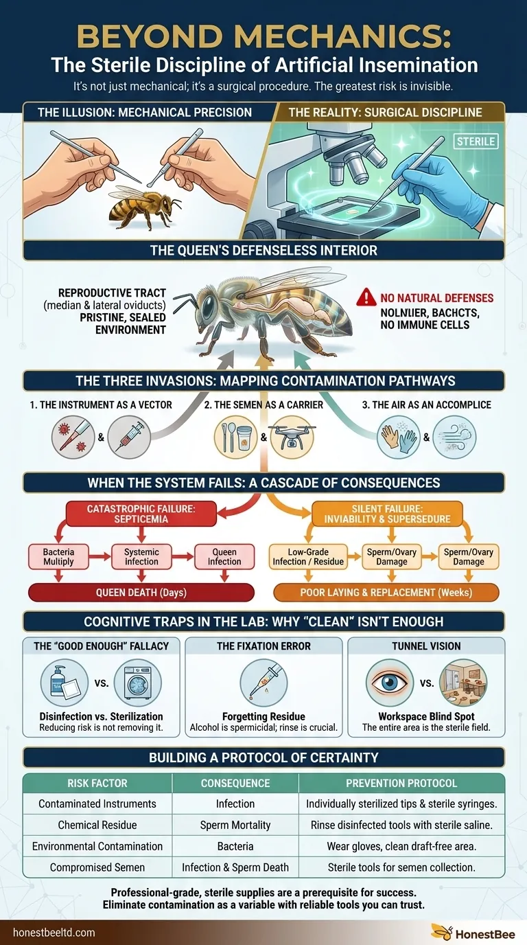 Beyond Mechanics: The Sterile Discipline of Artificial Insemination Visual Guide