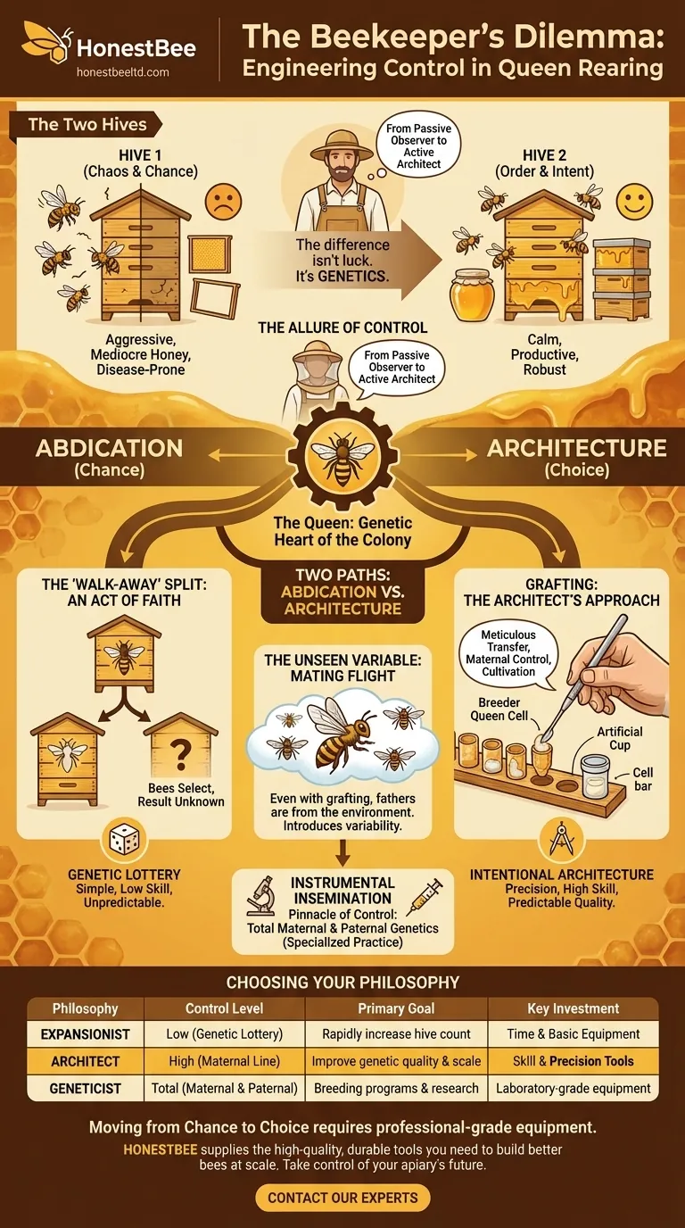 Le Dilemme de l'Apiculteur : Le Contrôle Ingénierique dans l'Élevage des Reines Guide Visuel