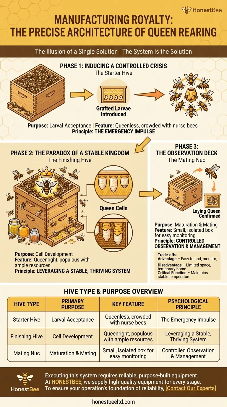 Allevamento della Regina: L'Architettura Precisa dell'Allevamento Regale Guida Visiva