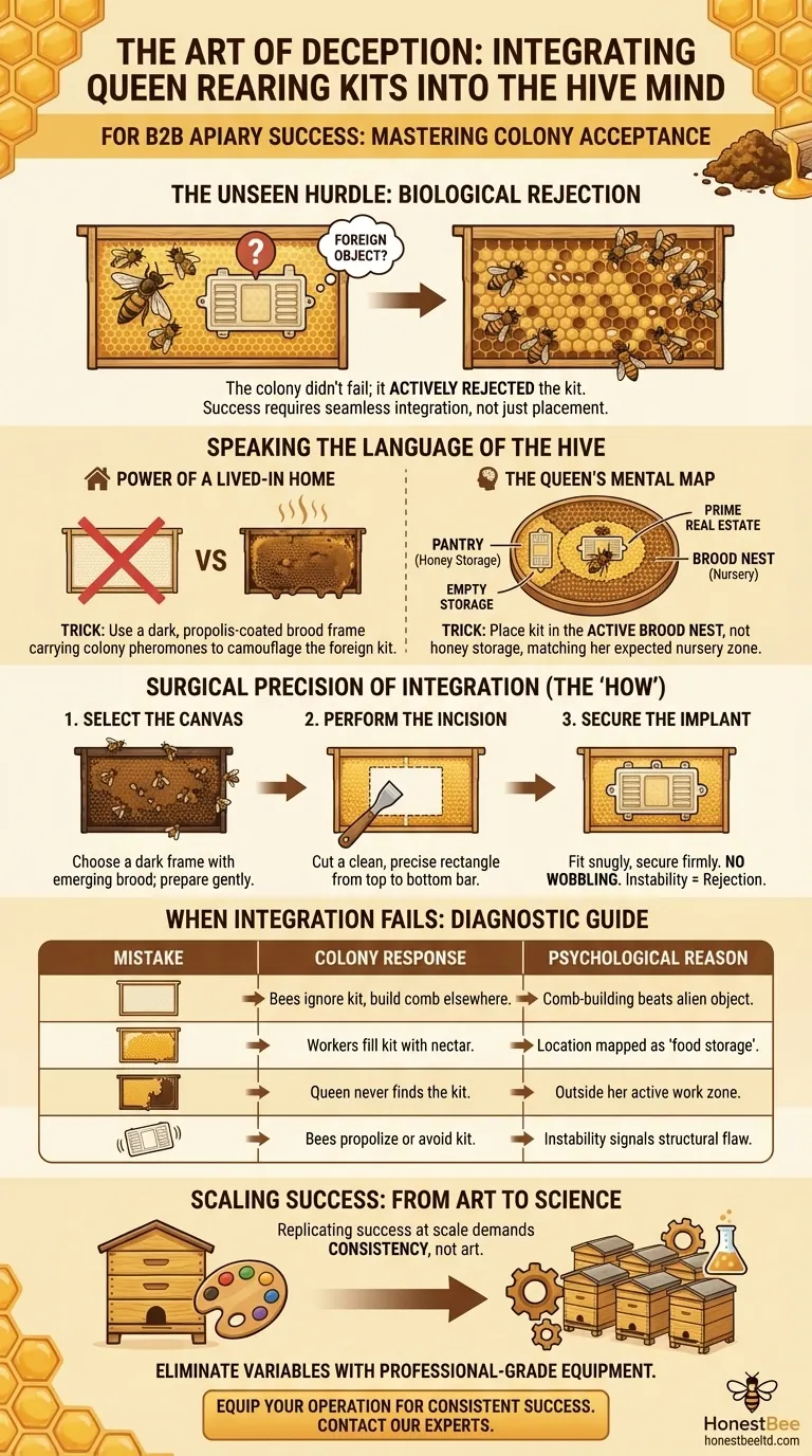 The Art of Deception: Integrating Queen Rearing Kits into the Hive Mind Visual Guide