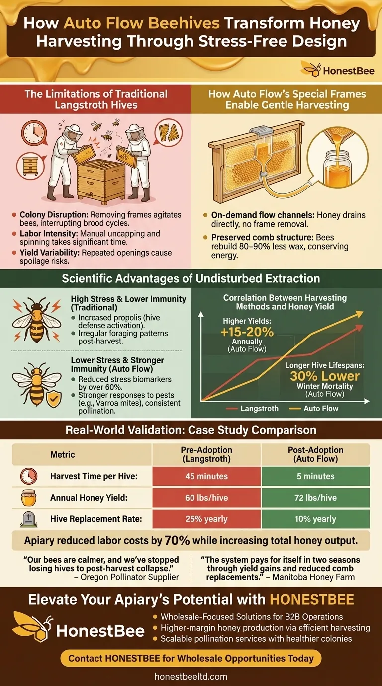 How Auto Flow Beehives Transform Honey Harvesting Through Stress-Free Design Guida Visiva