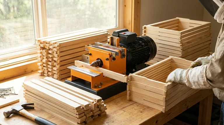 망치 너머: 벌통 프레임 기계의 심리적 계산