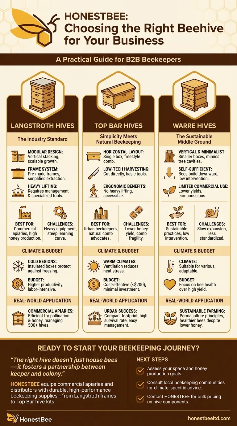 How to Choose the Right Beehive: A Practical Guide for Every Beekeeper Visual Guide