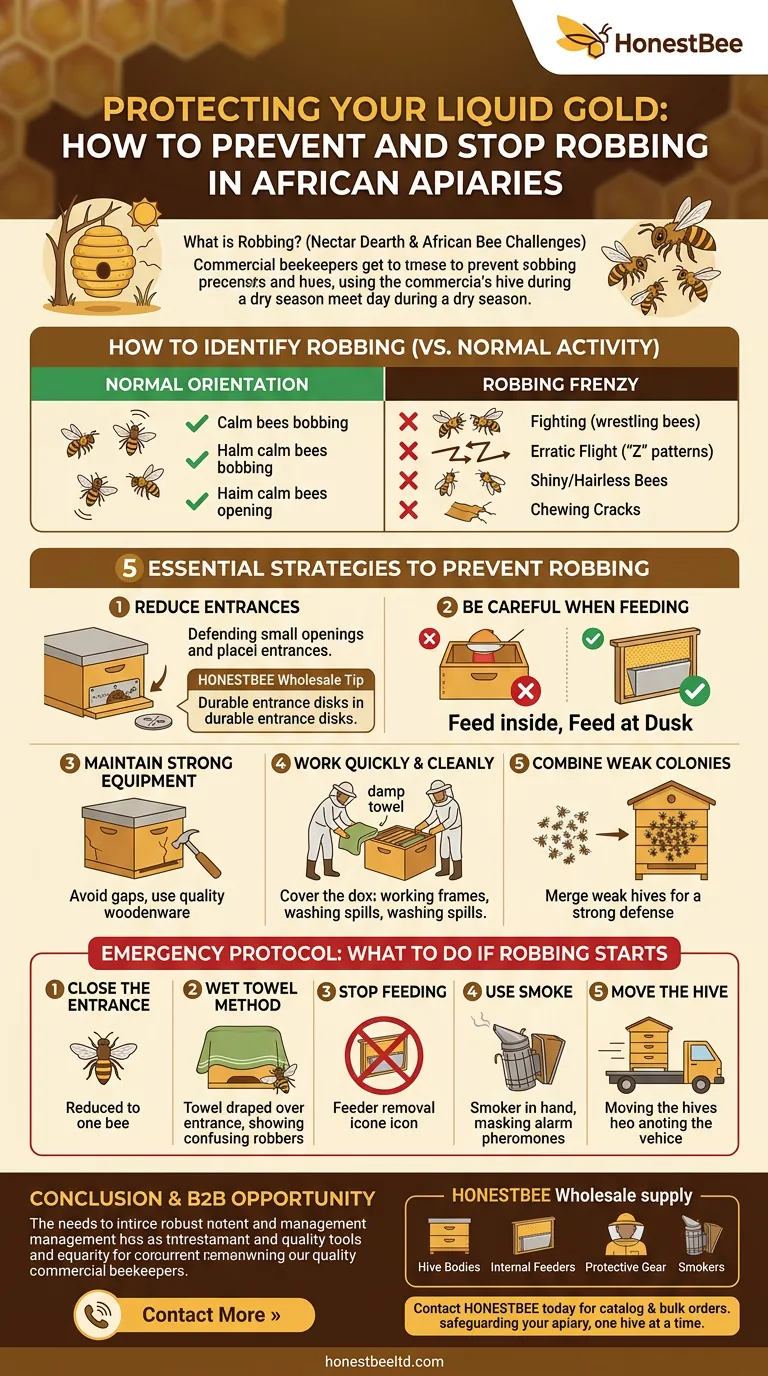 حماية ذهبك السائل: كيفية منع ووقف السرقة في المناحل الأفريقية دليل مرئي