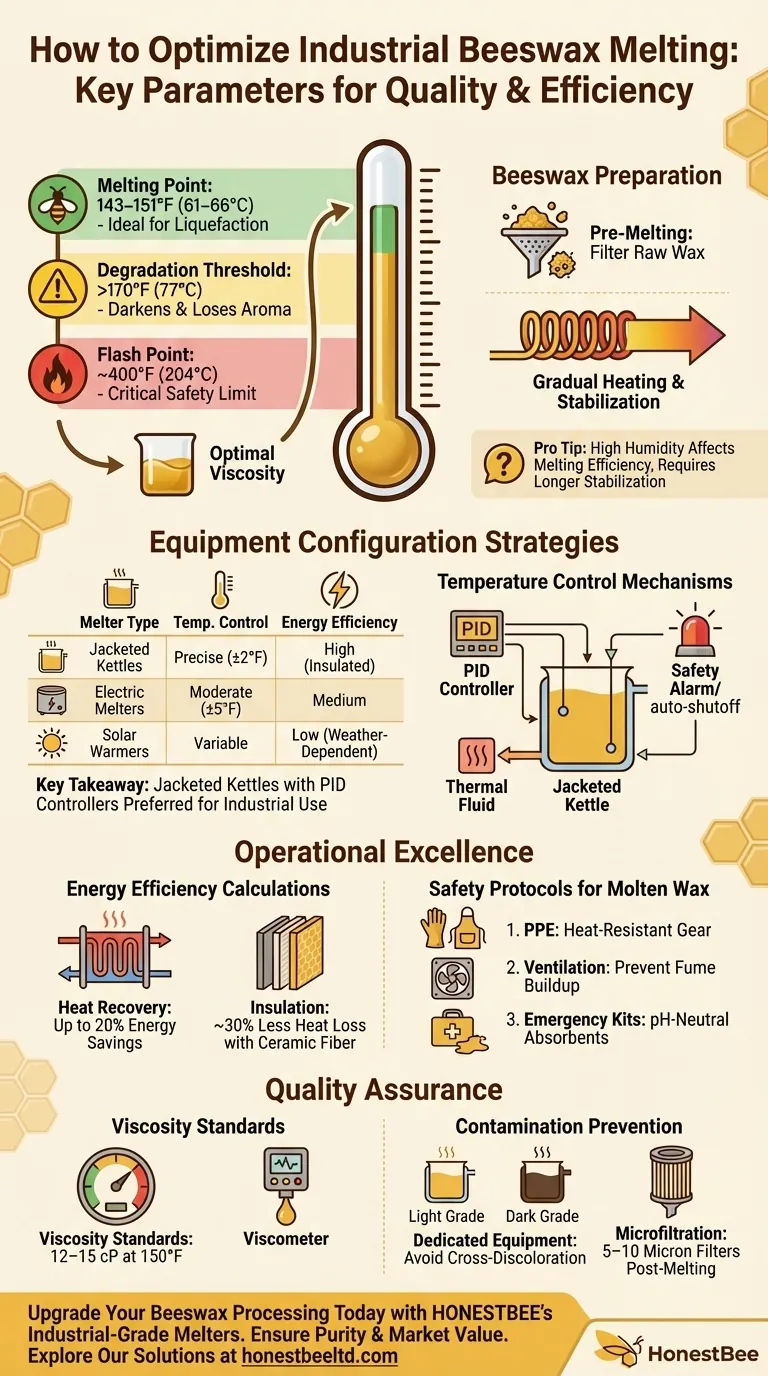 How to Optimize Industrial Beeswax Melting: Key Parameters for Quality & Efficiency Visual Guide