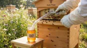 How Auto Flow Beehives Protect Bees While Doubling Harvest Efficiency
