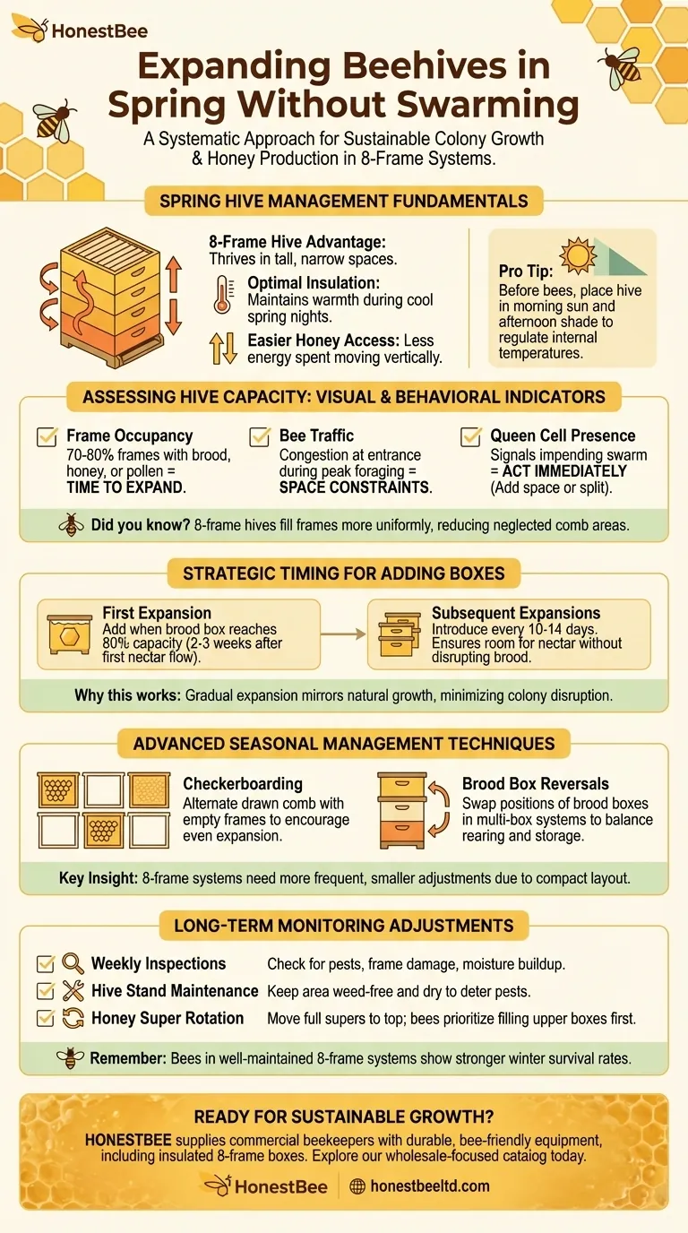 Como Expandir Suas Colmeias na Primavera Sem Desencadear Enxames Guia Visual
