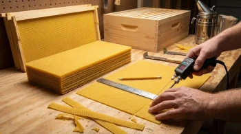 How to Cut Beeswax Foundations for Perfect Hive Compatibility Every Time