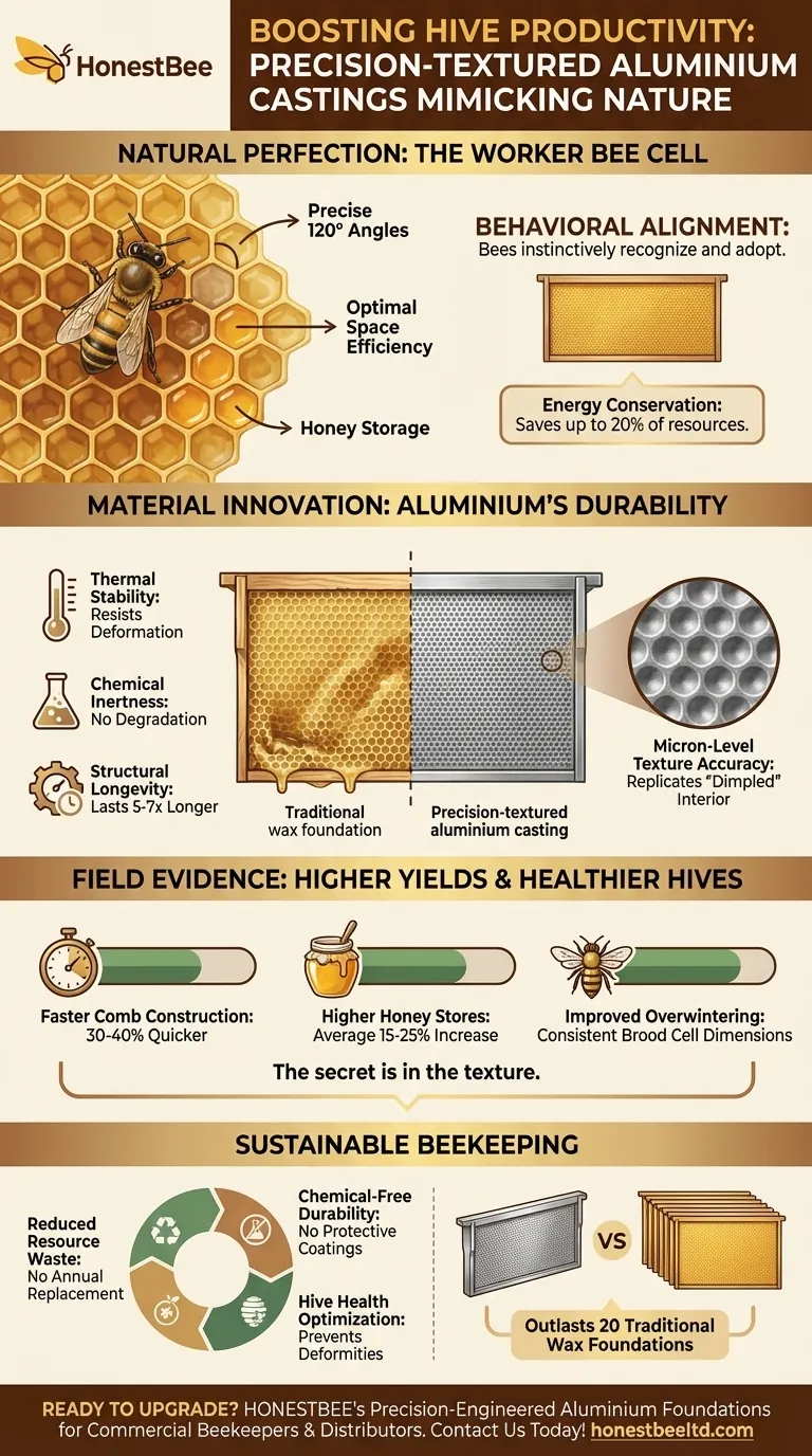 How Precision-Textured Aluminium Castings Boost Hive Productivity by Mimicking Nature Visual Guide